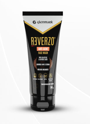Reverzo Activated Anti-Acne Face Wash, 100 g Pack of 2
