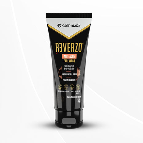 Reverzo Activated Anti-Acne Face Wash, 100 g Pack of 2