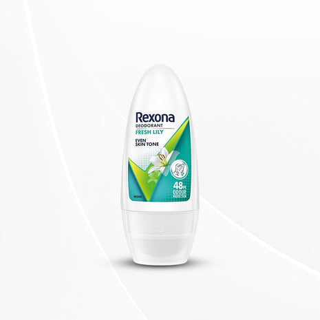 Rexona Fresh Lily Underarm Roll On Perfume For Women, Alcohol Free, 50 ml