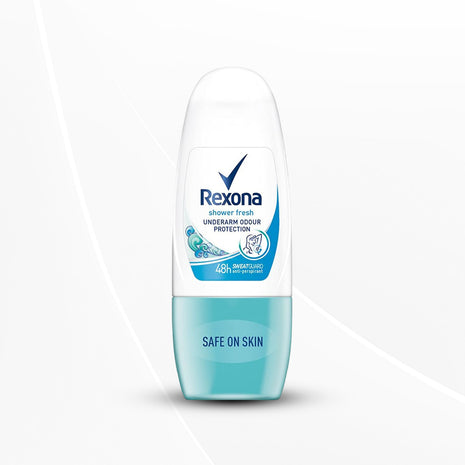 Rexona Shower Fresh Underarm Odour Protection Roll On for Unisex, 25ml