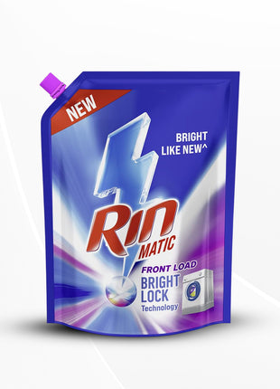 Rin Detergent Liquid - Front Load 2L Pouch