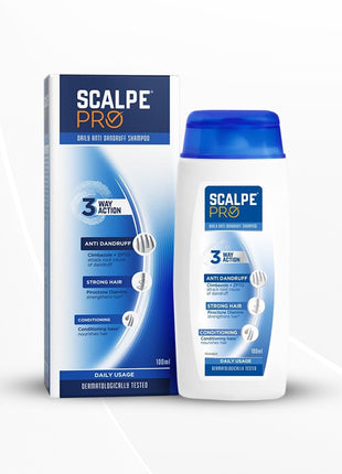 Scalpe Pro Daily Anti-Dandruff Shampoo | Removes Dandruff from Source | 25 ml