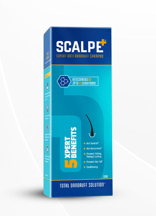 Scalpe+ Expert Anti Dandruff Shampoo for Men & Women - 75ml