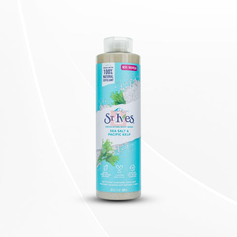 St. Ives Sea Salt & Pacific Kelp Exfoliating Body Wash - 473ml