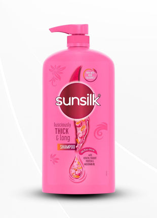 Sunsilk Lusciously Thick & Long Shampoo With Keratin, 1 Ltr