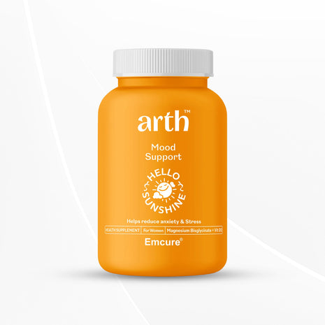 Arth Mood Support Magnesium Glycinate 30 Day Magnesium Supplement