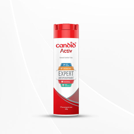 Candid Activ Sweat Control Talc, 100 g Pack of 2