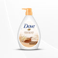 Dove Relaxing Shea Butter Body Wash with Vanilla for Soft Skin, Soothing Scent, 1L