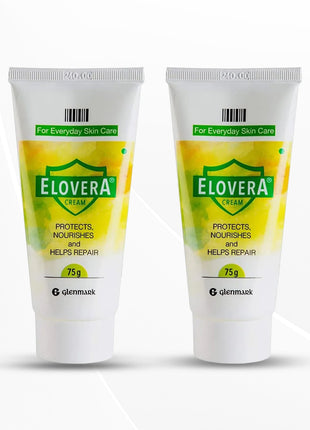 Elovera Moisturising Cream, 75 g Pack of 2