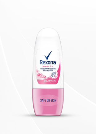 Rexona Powder Dry Underarm Odour Protection Anti-Perspirant Floral Roll On, 25Ml