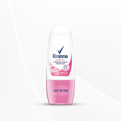 Rexona Powder Dry Underarm Odour Protection Anti-Perspirant Floral Roll On, 25Ml