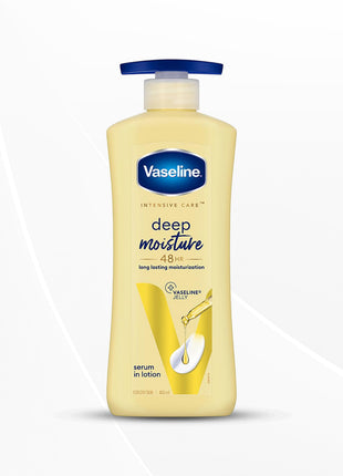 Vaseline Deep Moisture Serum In Lotion | Enriched with Glycerin | 400 ml