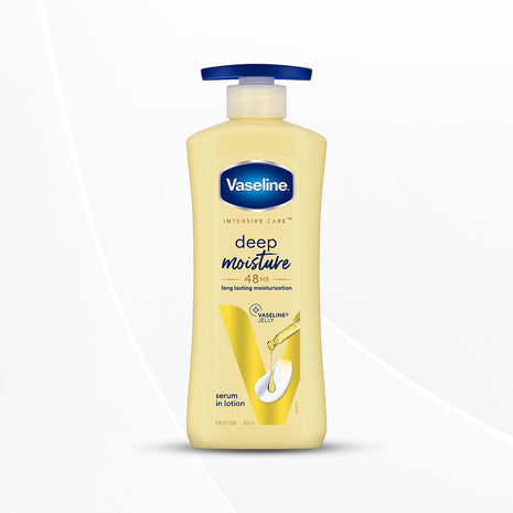 Vaseline Deep Moisture Serum In Lotion | Enriched with Glycerin | 400 ml