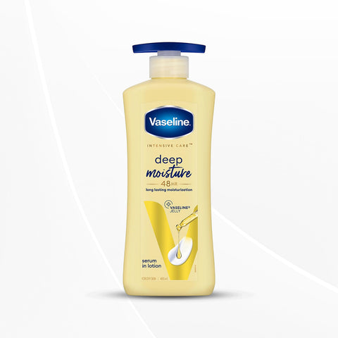 Vaseline Deep Moisture Serum In Lotion | Enriched with Glycerin | 400 ml