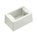 Graybar Panduit JBP1DIW 1-Gang Deep Outlet Box, Off White