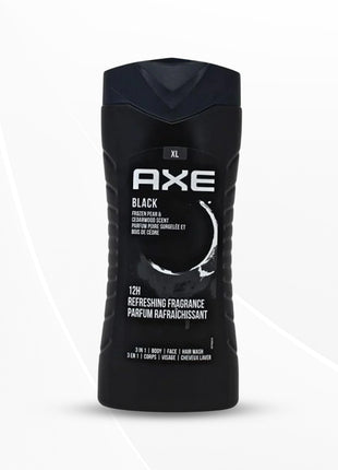AXE Black 3 In 1 Body, Face & Hair Wash for Men, 400ml