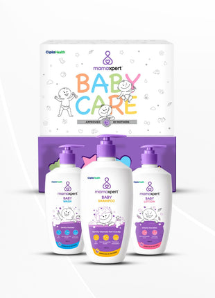 Cipla Mamaxpert Baby Gift Box Pack of 3 Set | Gifts for New Mothers | Premium Everything Baby Box