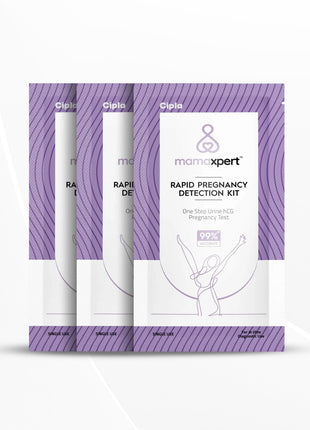 Cipla Mamaxpert Rapid Pregnancy Detection Kit (3 Pack)