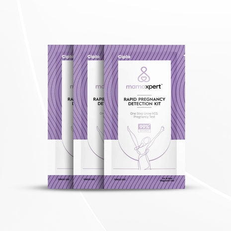 Cipla Mamaxpert Rapid Pregnancy Detection Kit (3 Pack)