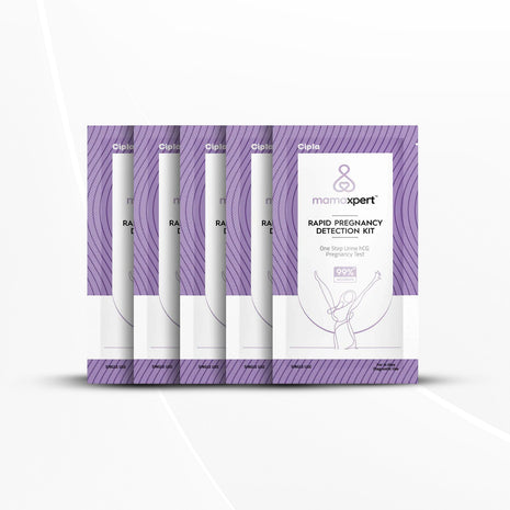 Cipla Mamaxpert Rapid Pregnancy Detection Kit (5 Pack)