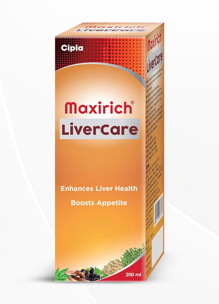 Cipla Maxirich LiverCare | 200 ML (3 Pack), Liquid