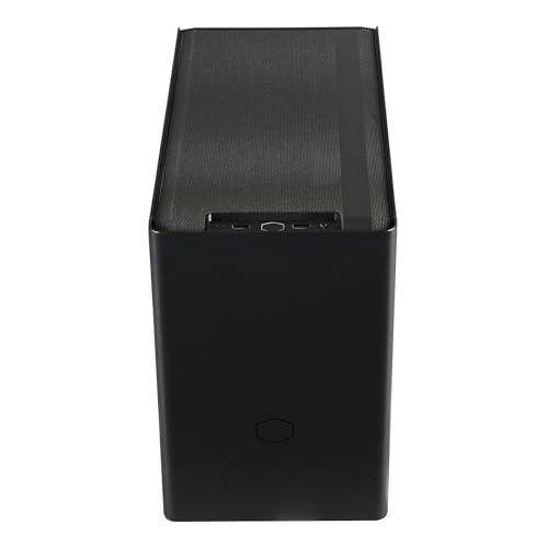 Cooler Master NR200 Mini-ITX PC Case, 330mm Horizontal Triple-Slot Mount GPU, 240mm|280mm AIO, SFX PSU 130mm, Compatible RX 7900 XTX|4080 Super, Vented Panels, DIY