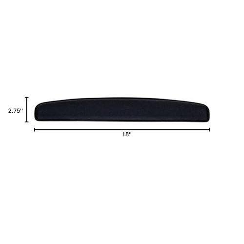 Allsop Memory Foam Fatigue Relief Comfort Rest Black 30205