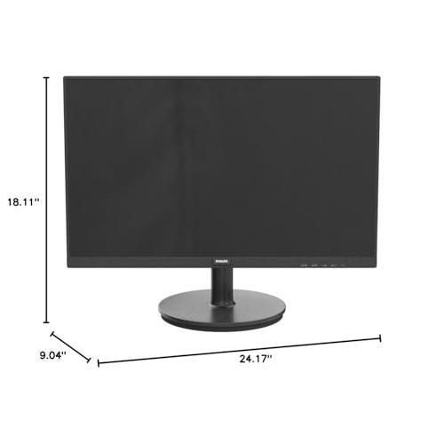PHILIPS 271V8LB 27" Framless Full HD (1920 x 1080) 100Hz Monitor, VESA, HDMI x 1, VGA Port x1, Eye Care, 4 Year Advance Replacement Warranty