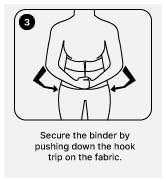 PharmEasy Postpartum Abdominal Binder Belt for Women & Men - Maternity Waist Support After Delivery, Post C-Section Surgery, Slimming & Weight Reduction - Ideal for Belly, Tummy, Stomach - Free Size