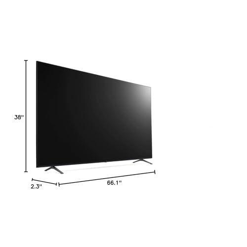 LG 75” 75UR640S9UD UR640S Series UHD Signage TV with Slim Depth, SuperSign CMS, and Embedded Content & Group Management