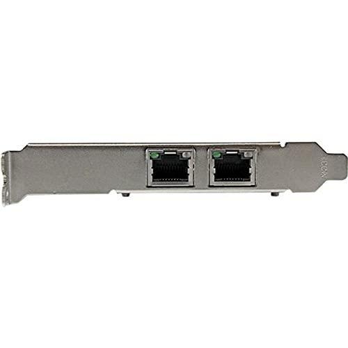 StarTech.com 2 Port PCIe Network Card - RJ45 Port - Intel i350 Chipset - Ethernet Server/Desktop Network Card - Dual Gigabit NIC Card (ST2000SPEXI)