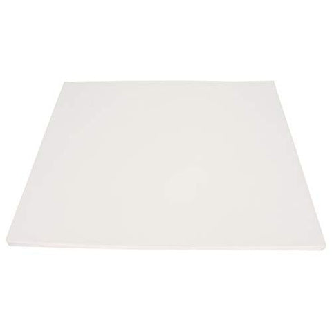 School Smart Railroad Poster Board Paper, 22 x 28 Inches, 6-Ply, White, Pack of 25