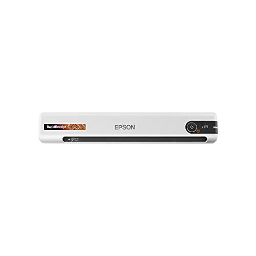 Epson RapidReceipt RR-60 Mobile Color Receipt & Document Scanner with ScanSmart AI PRO Receipt Management & PDF Software for PC & Mac