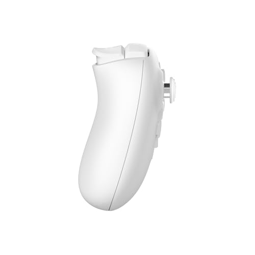 8Bitdo 64 Bluetooth Controller for Analogue 3D, Switch, Switch 2, Windows, and Android (White)