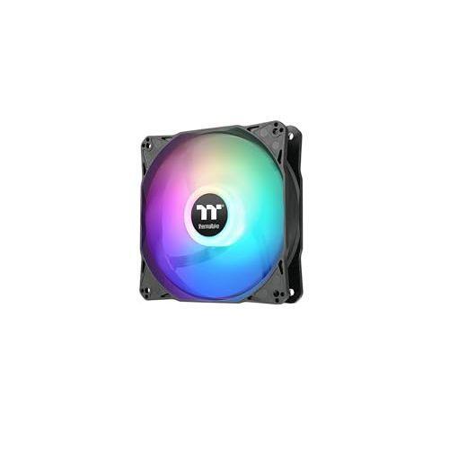 Thermaltake LE120 ARGB PWM Fan (3 Pack), PWM controlled 500~1500 rpm, 5V Motherboard Sync, 16.8 Million Colors 9 Addressable LEDs, Airflow 66.1 CFM, 120mm Hydraulic Bearing, Case Fan, CL-F204-PL12SW-A