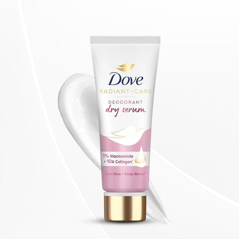 Dove Dry Serum Niacinamide and Collagen | Anti-Perspirant Deodorant Dry Serum | 40ml