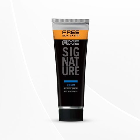 AXE Denim Lather Shaving Cream, 60 grams (with 30% Extra)