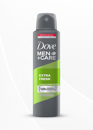 Dove Men+Care Extra Fresh Dry Spray Antiperspirant Deodorant, 150ml