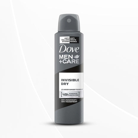Dove Men+Care Invisible Dry Spray Antiperspirant Deodorant, 150Ml