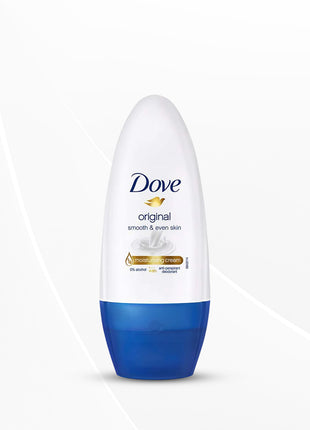 Dove Original Deodorant Roll On For Women, Antiperspirant Underarm Roll On, 50 ml