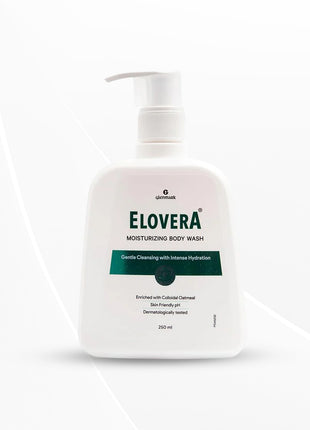 Elovera Body Wash Glenmark, Enriched With Aloe Vera & Vitamin E, 250Ml