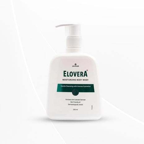 Elovera Body Wash Glenmark, Enriched With Aloe Vera & Vitamin E, 250Ml