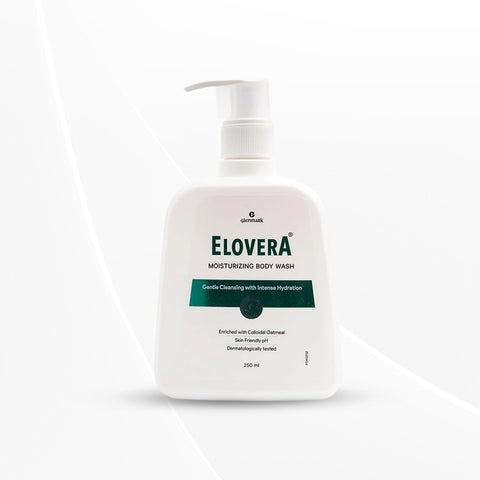 Elovera Body Wash Glenmark, Enriched With Aloe Vera & Vitamin E, 250Ml