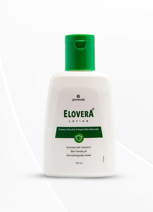 Elovera Lotion with Aloe Vera & Vitamin E, Intense Moisturising Formula, Hydrates, 150 ml