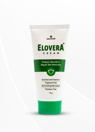 Elovera Moisturising Cream | For Dry Skin | Aloe Vera & Vitamin E | 75g