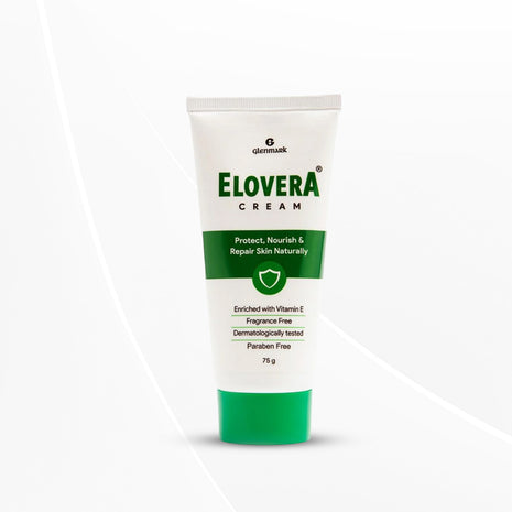 Elovera Moisturising Cream | For Dry Skin | Aloe Vera & Vitamin E | 75g