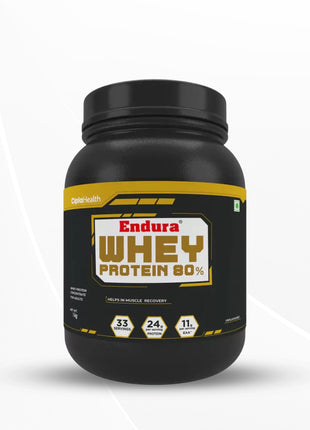 Endura Gym Raw Whey Protein Powder | Muscle Recovery | 1Kg