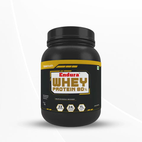 Endura Gym Raw Whey Protein Powder | Muscle Recovery | 1Kg