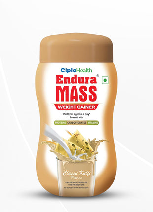 Endura Mass Weight Gainer Powder 550 G Kulfi Flavour