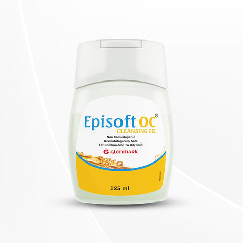 Episoft OC Cleansing Gel | For Oily, Combination & Normal Skin | Daily Facewash, 125ml